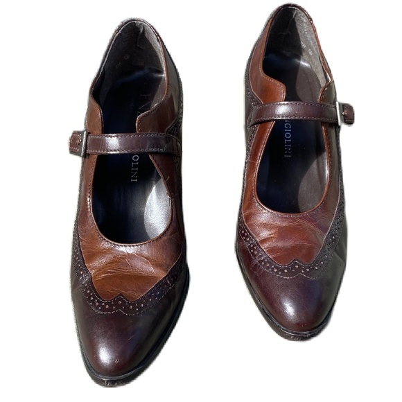 Enzo Angiolini Mary Jane Oxford Heel dress shoe 8N - Picture 4 of 11